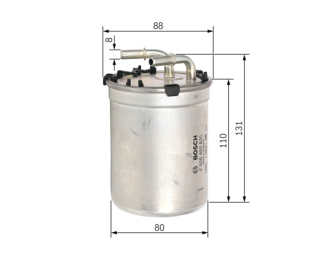 Bosch N2835 - Diesel filter car, Image 2