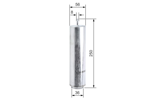 Bosch N6457 - Diesel filter car, Image 2
