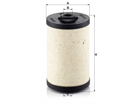 Fuel filter evotop BFU 700 x Mann, Image 2