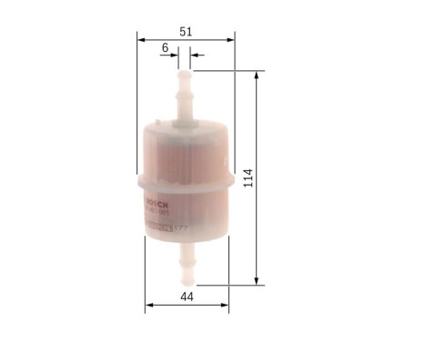 Fuel filter F3005 Bosch, Image 5