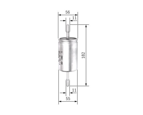 Fuel filter F3009 Bosch, Image 2