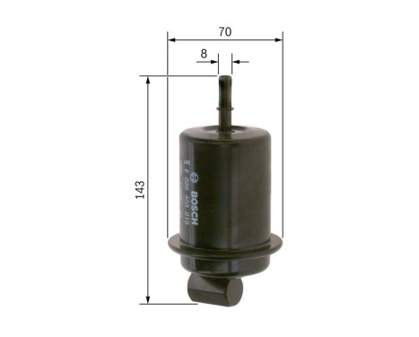 Fuel filter F3015 Bosch, Image 5