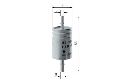 Fuel filter F3037 Bosch, Image 5
