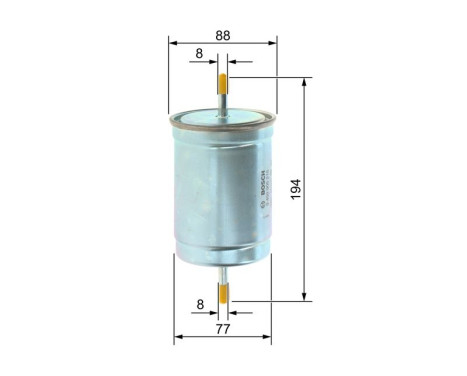 Fuel filter F5216 Bosch, Image 6