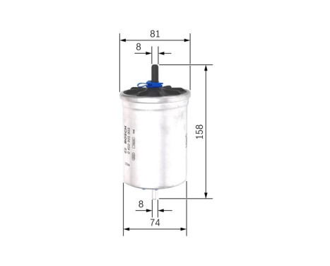 Fuel filter F5903 Bosch, Image 5