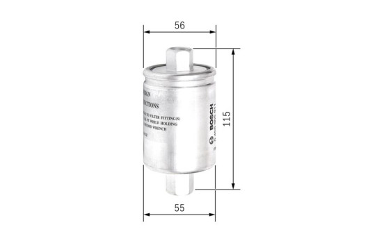 Fuel filter F5911 Bosch, Image 2