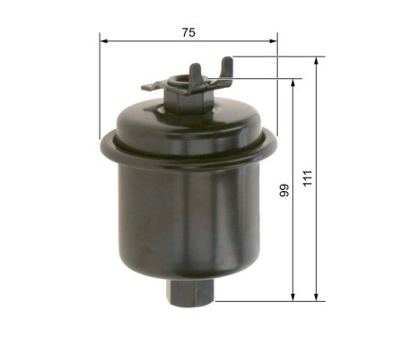 Fuel filter F5916 Bosch, Image 3