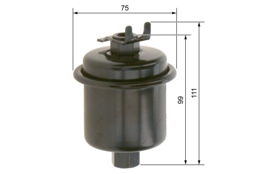 Fuel filter F5916 Bosch, Image 3