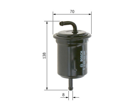 Fuel filter F5986 Bosch, Image 6