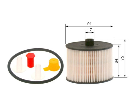 Fuel filter G96 Bosch, Image 6