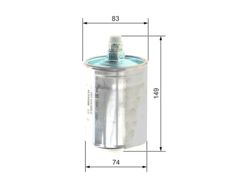 Fuel filter GE092 Bosch, Image 9