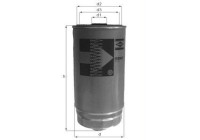 Fuel filter KC 18/1 Mahle