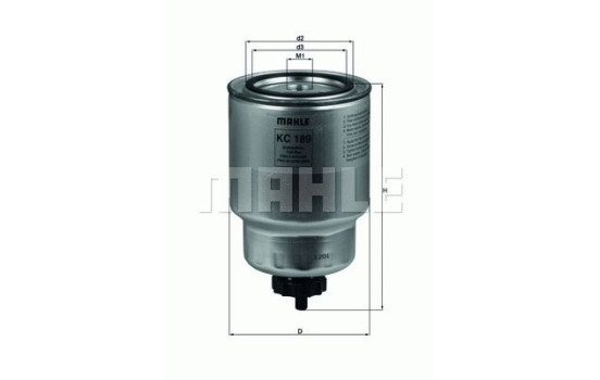 Fuel filter KC 189 Mahle
