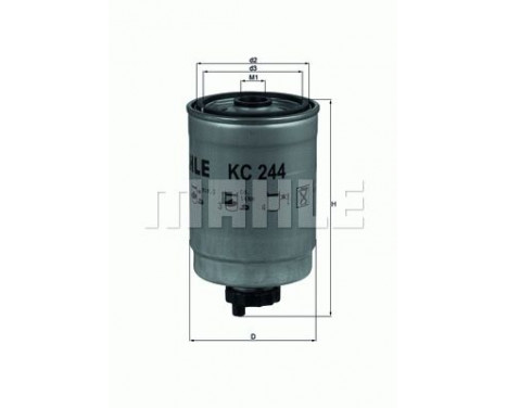 Fuel filter KC 244 Mahle