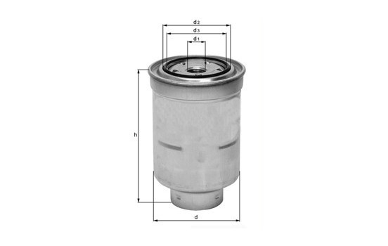 Fuel filter KC 256D Mahle