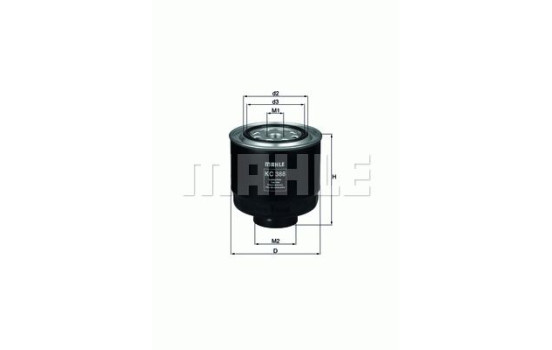 Fuel filter KC 388D Mahle