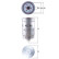 Fuel filter KC 80 Mahle, Thumbnail 2