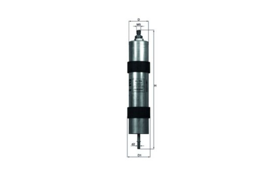 Fuel filter KL 104 Mahle, Image 2