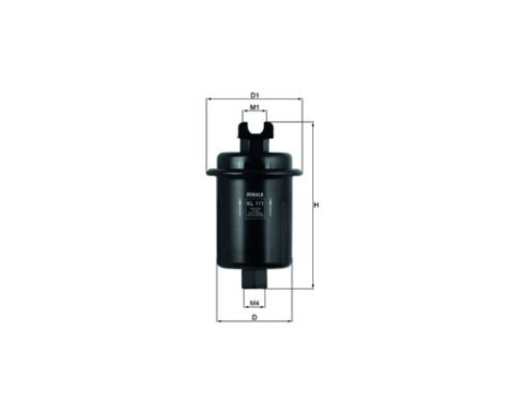Fuel filter KL 111 Mahle, Image 2