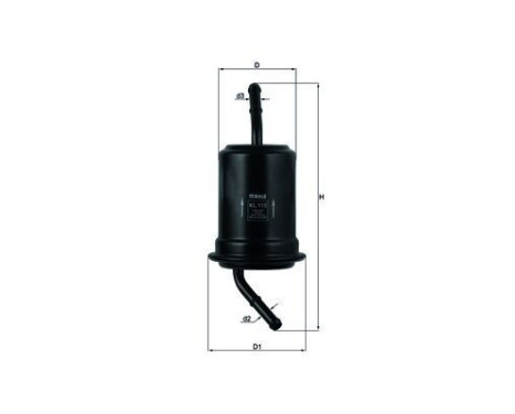 Fuel filter KL 115 Mahle, Image 3
