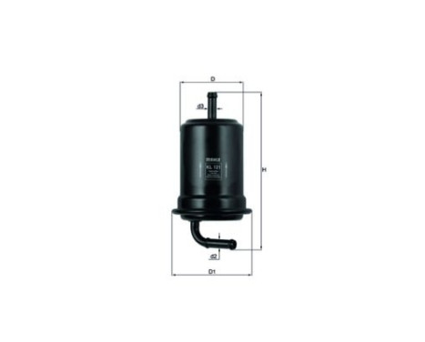 Fuel filter KL 121 Mahle, Image 2