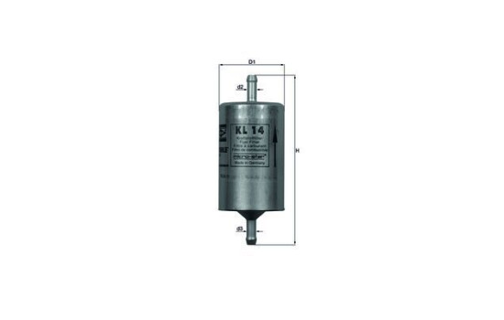 Fuel filter KL 14 Mahle, Image 6