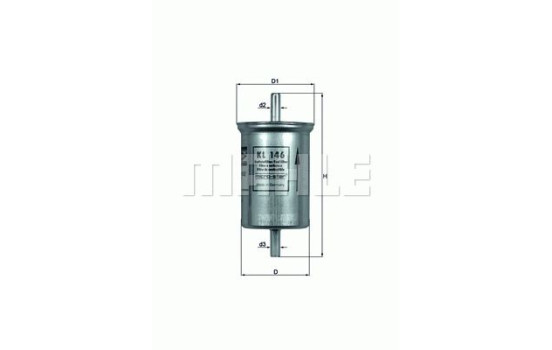Fuel filter KL 146 Mahle