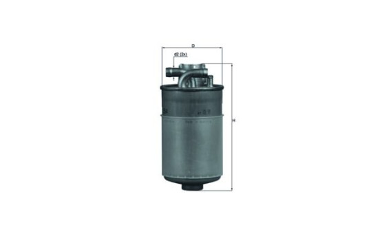 Fuel filter KL 154 Mahle, Image 2