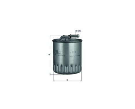 Fuel filter KL 155/1 Mahle, Image 2