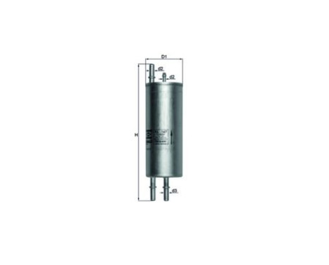 Fuel filter KL 167 Mahle, Image 2