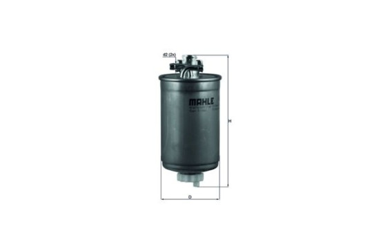 Fuel filter KL 180 Mahle, Image 2