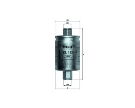 Fuel filter KL 182 Mahle, Image 3