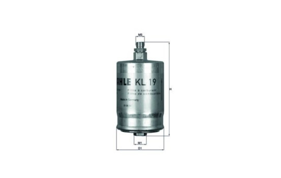 Fuel filter KL 19 Mahle, Image 2
