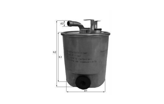 Fuel filter KL 195 Mahle