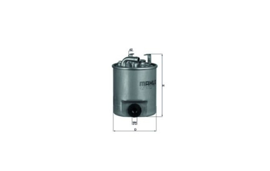 Fuel filter KL 195 Mahle, Image 2