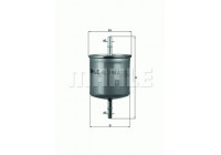 Fuel filter KL 196 Mahle