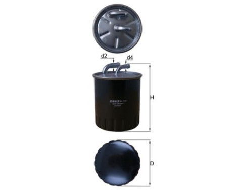 Fuel filter KL 313 Mahle, Image 2