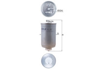 Fuel filter KL 43 Mahle