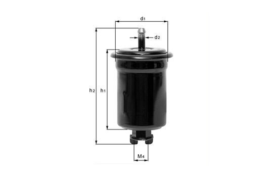 Fuel filter KL 434 Mahle