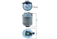 Fuel filter KL 440/39 Mahle