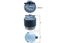 Fuel filter KL 440/41 Mahle