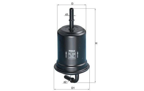 Fuel filter KL 456 Mahle
