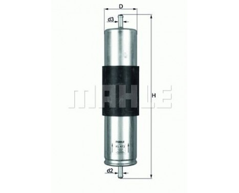 Fuel filter KL 473 Mahle