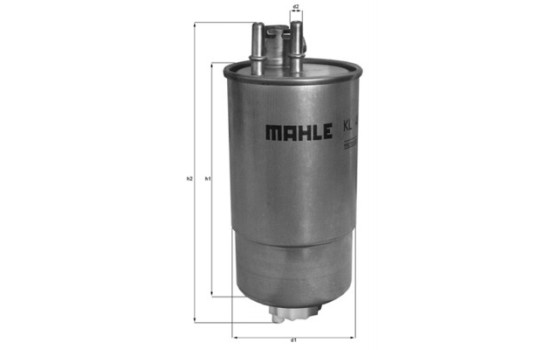 Fuel filter KL 484 Mahle