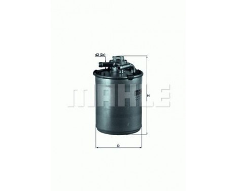 Fuel filter KL 497D Mahle