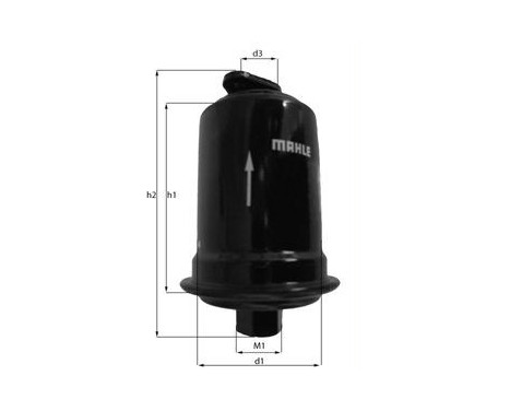 Fuel filter KL 508 Mahle