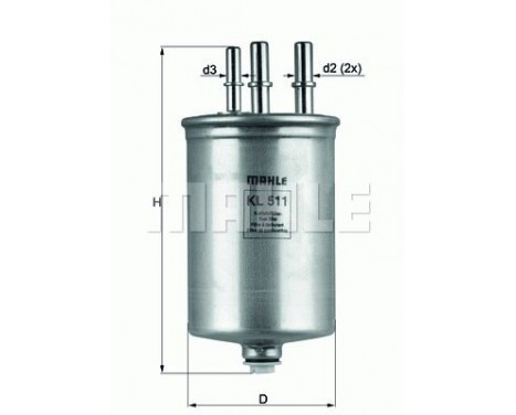 Fuel filter KL 511 Mahle