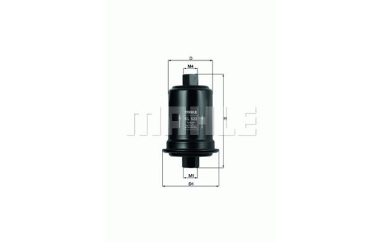 Fuel filter KL 522 Mahle