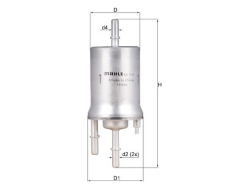 Fuel filter KL 572 Mahle, Image 6