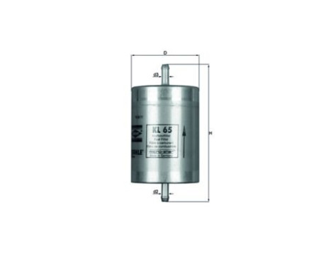 Fuel filter KL 65 Mahle, Image 2